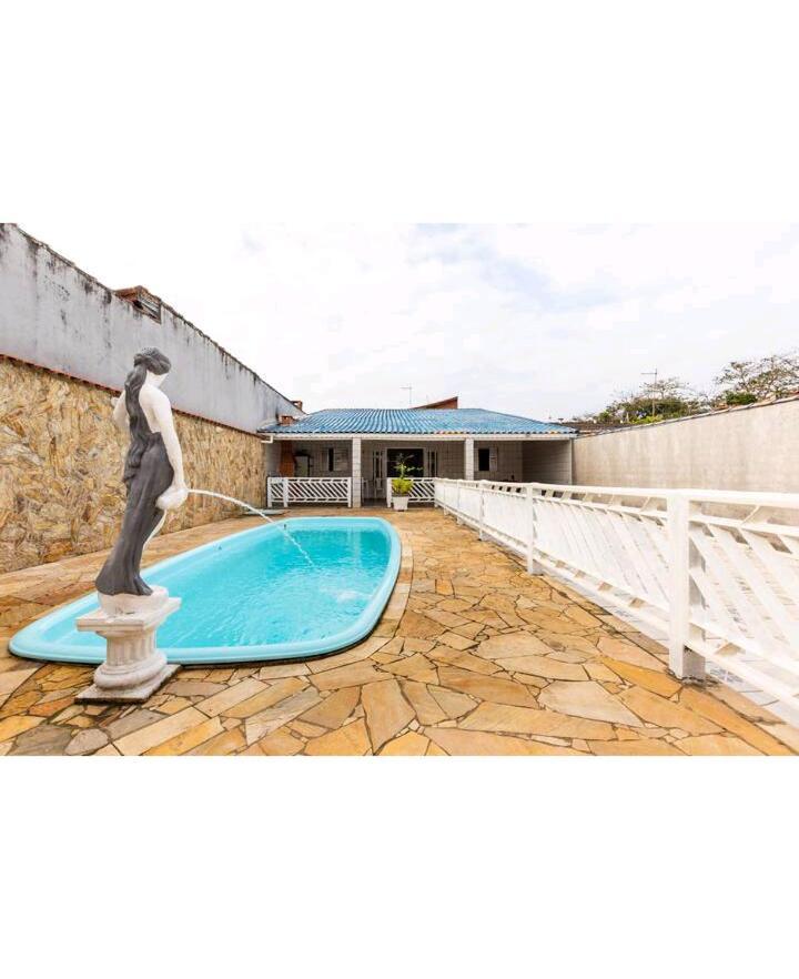 Recanto Holanda casa com piscina Itanhaém Exterior foto